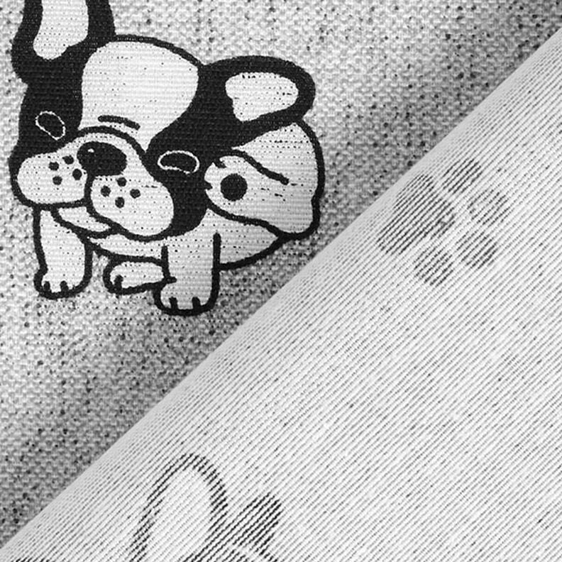 tessuto arredo tessuti canvas bulldog – grigio,  image number 4