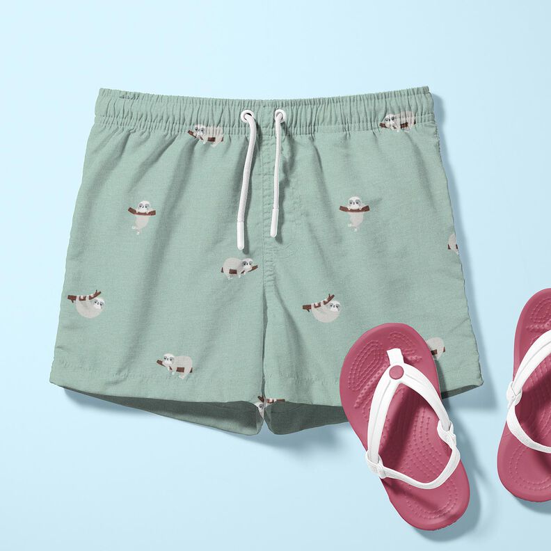 jersey di cotone bradipi – menta chiaro, image number 6