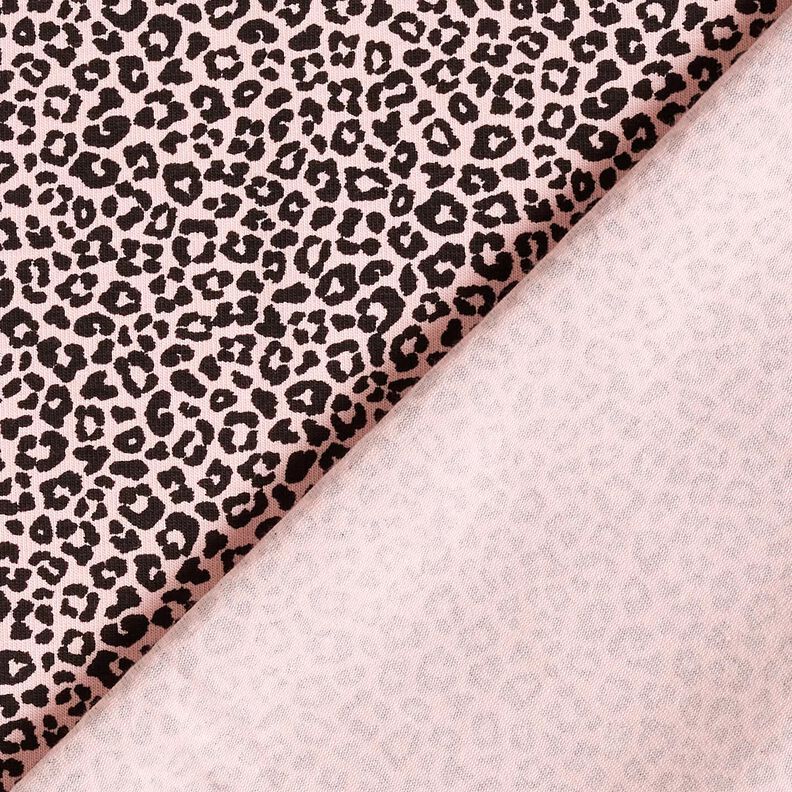 jersey di cotone mini stampa leopardata – rosa chiaro/nero,  image number 4