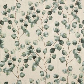 cotone rivestito Rami di eucalipto – naturale, 