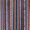 tessuto arredo Jacquard Strisce astratte – blu marino/rosso carminio,  thumbnail number 1