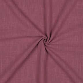tessuto in cotone Lino ad effetto tinta unita – malva, 
