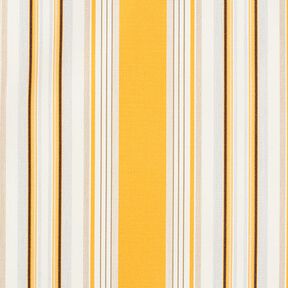 tessuto per tende da sole righe mélange – giallo/grigio chiaro, 