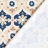 Jersey con ornamenti floreali – beige/blu marino,  thumbnail number 5
