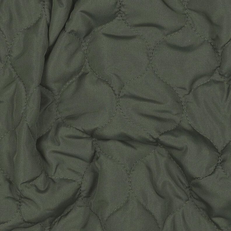 tessuto trapuntato Motivo circolare | Poppy Fabrics – pino scuro,  image number 2