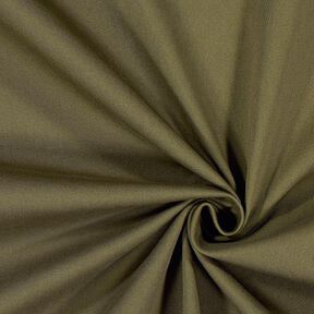 Spigato in cotone stretch – verde oliva, 