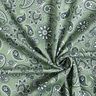 jersey di cotone Paisley – canna palustre/bianco,  thumbnail number 3