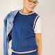 GOTS tessuto in maglia bio per bordi e polsini CUFF ME COLLEGE [140 cm | 7,5 cm] | Albstoffe,  thumbnail number 3