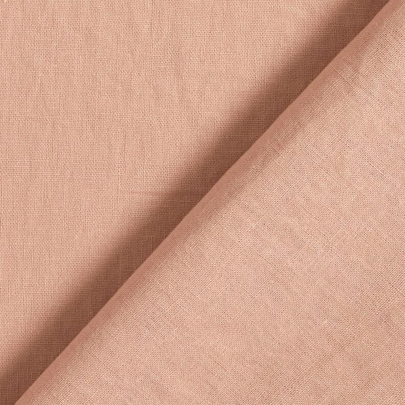 Misto lino-cotone lavato – oro rosa,  image number 3