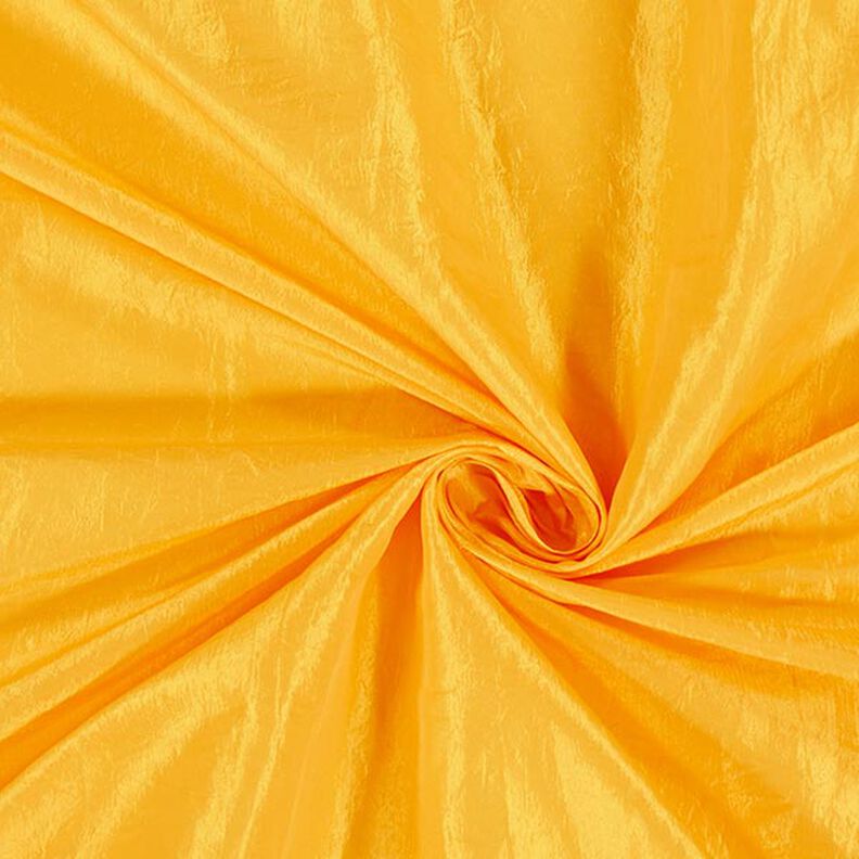 taffettà effetto stropicciato – giallo,  image number 1