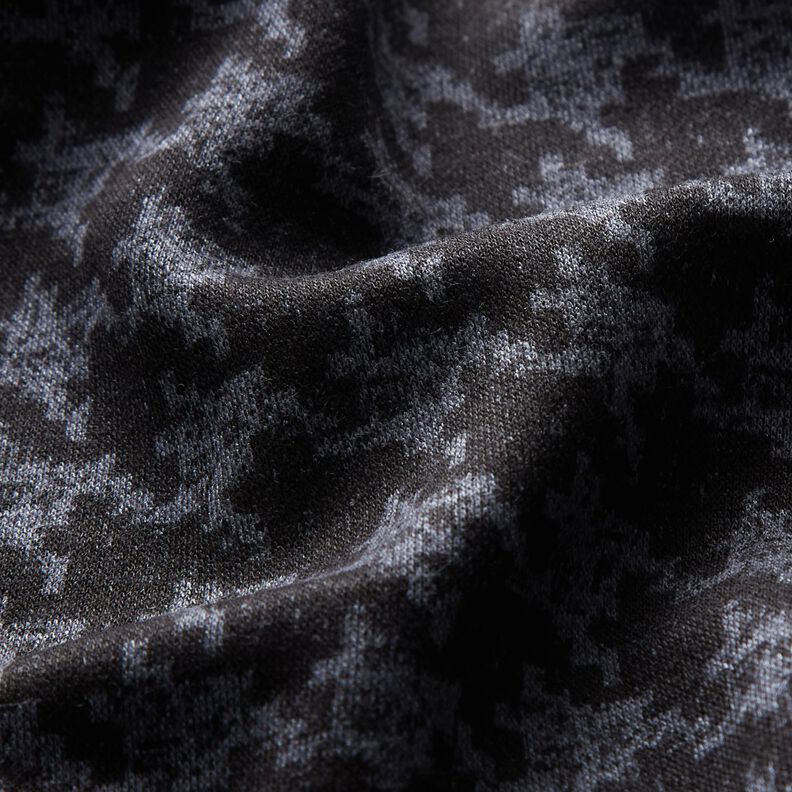 jersey di viscosa – colore blu jeans/nero, image number 2