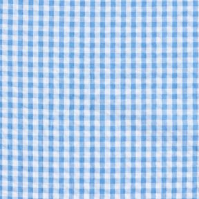 seersucker cotone A quadri intrecciati – blu/bianco, 