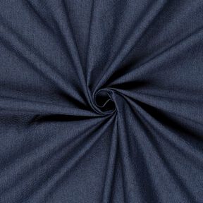 Cotone denim misto in tinta unita – blu marino, 