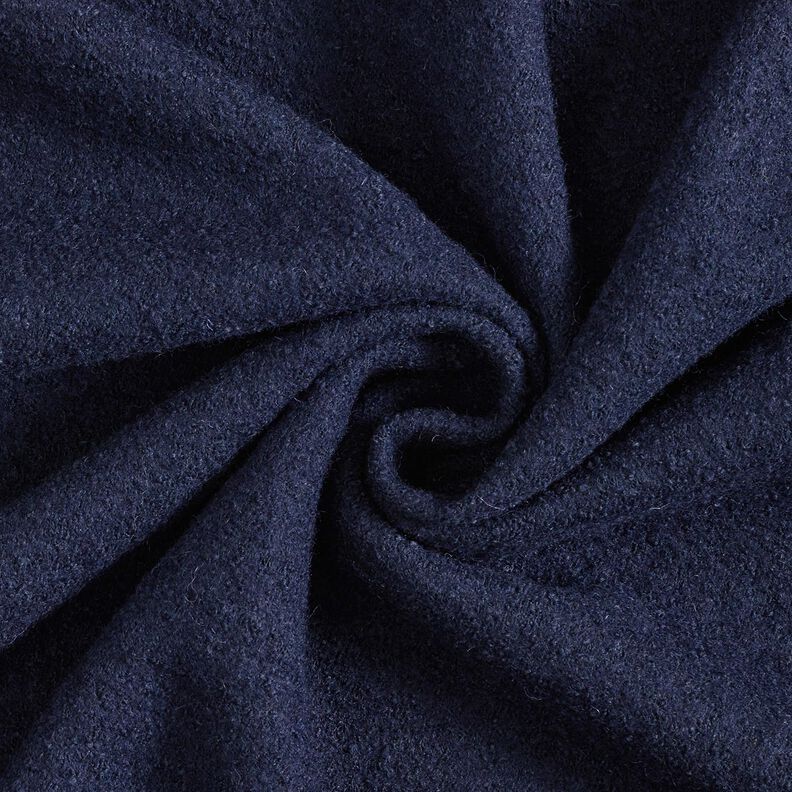Tessuto leggero in maglia in misto viscosa e lana – blu notte,  image number 1