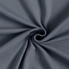 Jersey a nido d’ape tinta unita – grigio, 