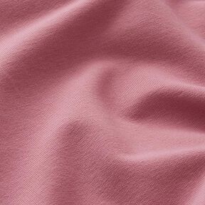 felpa di cotone leggera tinta unita – rosa antico scuro, 