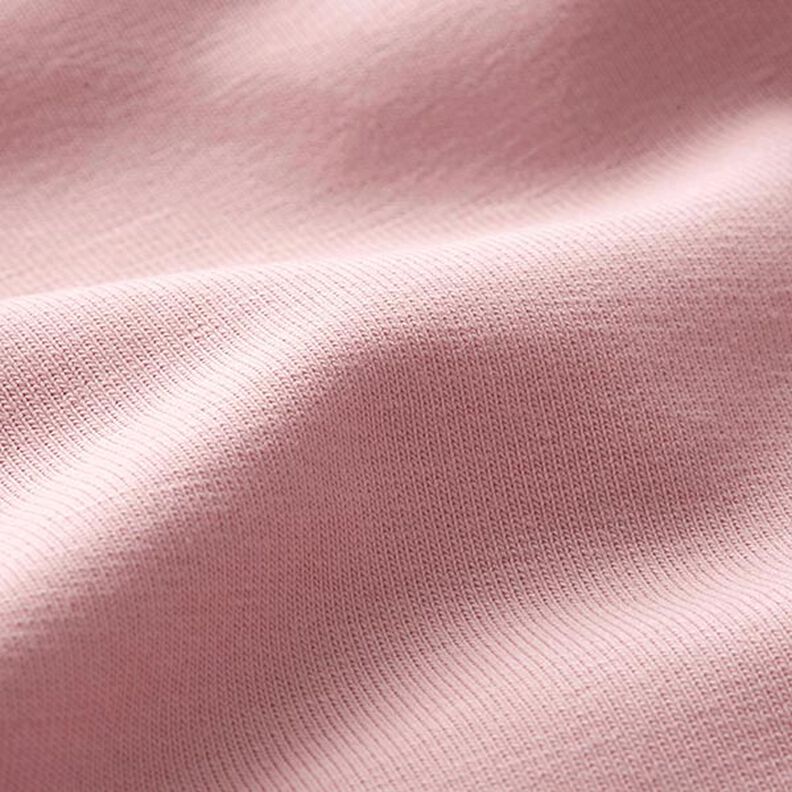 jersey di cotone medio tinta unita – rosa antico chiaro,  image number 4