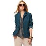 gabardine bi-stretch – blu oceano,  thumbnail number 6