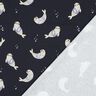 GOTS jersey di cotone Foche stampa digitale | Poppy Fabrics – blu notte/anemone,  thumbnail number 4