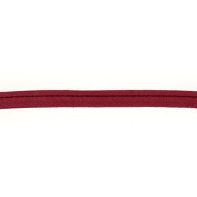 Filetto sbieco Polycotton [10 mm] – rosso Bordeaux, 