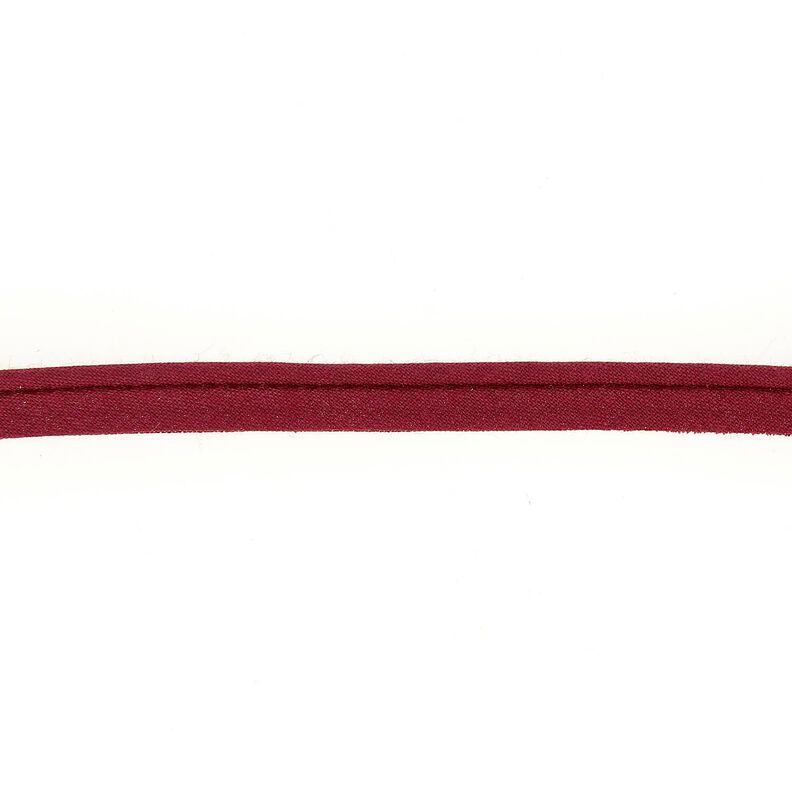 Filetto sbieco Polycotton [10 mm] – rosso Bordeaux,  image number 1