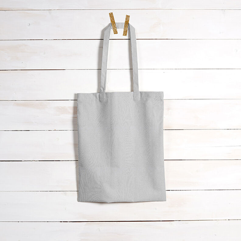 tessuto arredo tessuti canvas – grigio argento,  image number 7