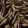 jersey di viscosa Stampa zebra – moca/nero,  thumbnail number 2