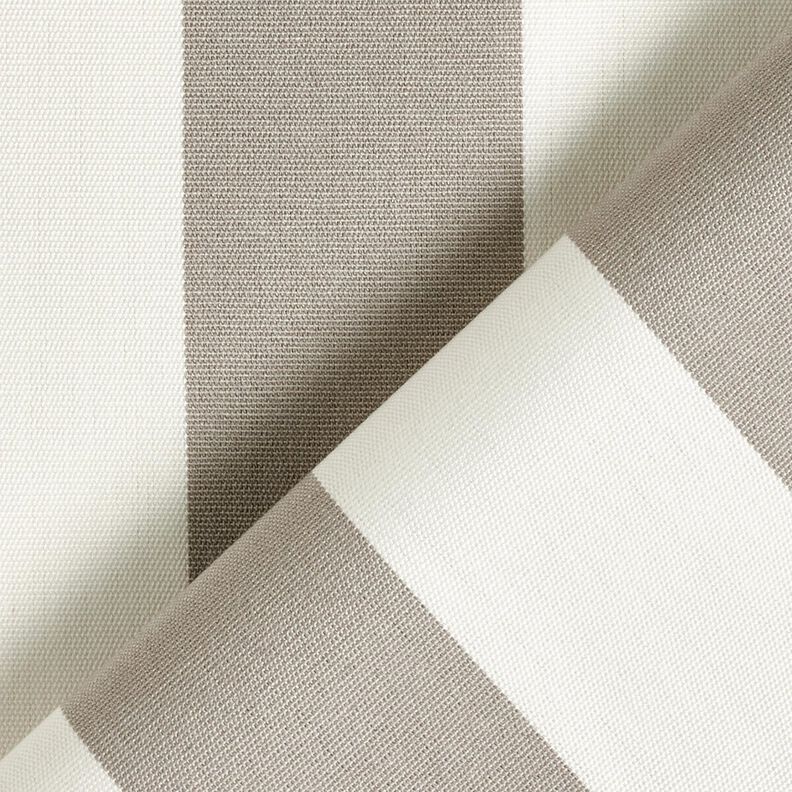 tessuti da esterni tessuti canvas Rigato – grigio seta/avorio,  image number 4