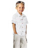 popeline di cotone bio Baby coniglietto e righe – bianco,  thumbnail number 5