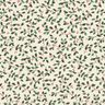 tessuto arredo tessuti canvas Mini agrifoglio – naturale/verde abete,  thumbnail number 1