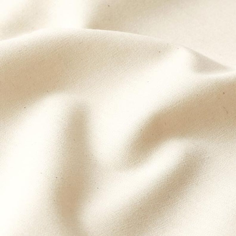 popeline di cotone tinta unita – crema,  image number 2