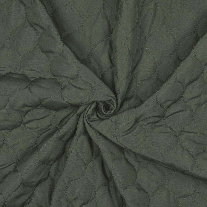 tessuto trapuntato Motivo circolare | Poppy Fabrics – pino scuro,  image number 3