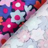 jersey di cotone Fiori variopinti | Poppy Fabrics – blu notte,  thumbnail number 4