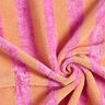 tessuto in spugna bambù Rigato – arancio chiaro/pink,  thumbnail number 4