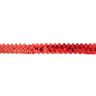 Bordino con paillette elastico [20 mm] – rosso,  thumbnail number 1