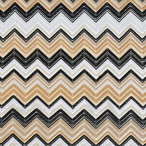 tulle zig zag – marrone chiaro/nero, 