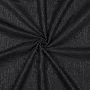mussolina / tessuto doppio increspato Fini punti glitterati | Poppy Fabrics – nero, 