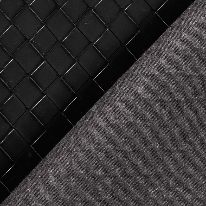 similpelle intrecciato | Katia Fabrics – nero, image number 4