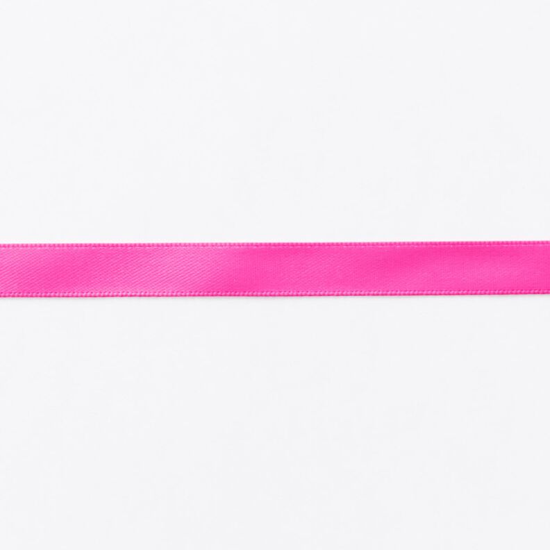 Nastro in satin [9 mm] – rosa fucsia acceso,  image number 1
