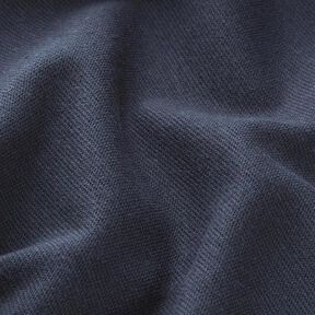 tessuto per bordi e polsini tinta unita – blu notte | Resto 70cm, 
