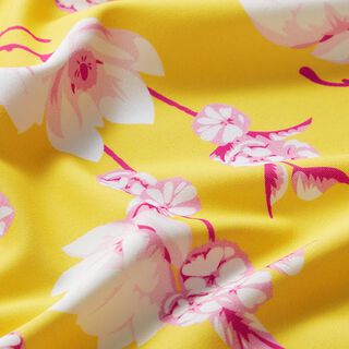 tessuto per costumi da bagno, magnolie – giallo chiaro, 