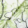 Misto cotone-seta con fiori astratti – avorio/verde maggio,  thumbnail number 4