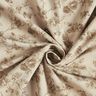 tessuto in cotone  Rose antiche – tortora chiaro/duna,  thumbnail number 3