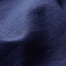 misto cotone-lino tinta unita – blu marino,  thumbnail number 2