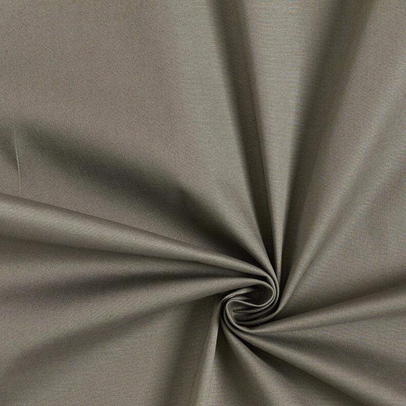 Tessuto in cotone elasticizzato, tinta unita – cachi,  image number 1