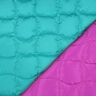 tessuto trapuntato Quadrati ondulati – azzurro/porpora,  thumbnail number 4