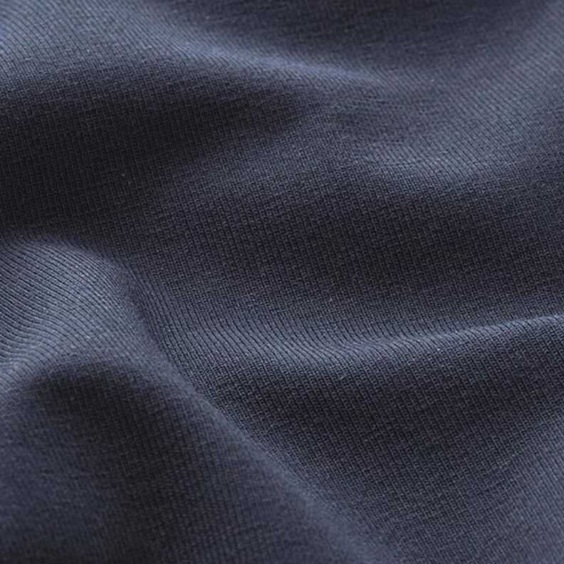 jersey di cotone medio tinta unita – blu notte,  image number 4