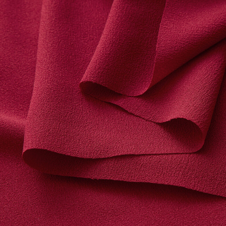 georgette increspato – rosso scuro,  image number 4