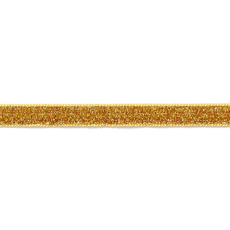 Nastro velluto Metallico [10 mm] – oro effetto metallizzato,  image number 2