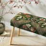 tessuto arredo gobelin Ornamenti floreali – verde/arancio chiaro,  thumbnail number 6
